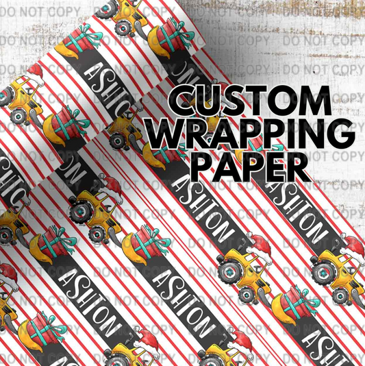 Custom Wrapping Paper Design 4