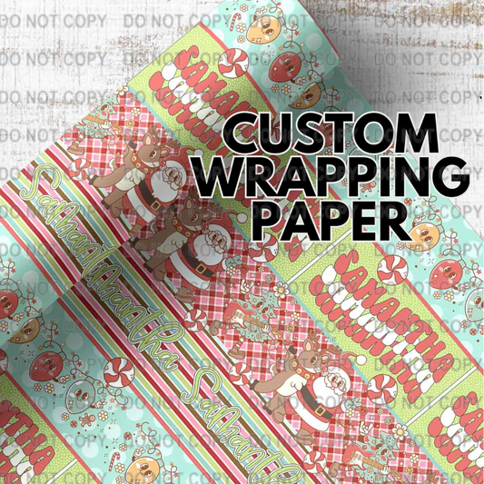 Custom Wrapping Paper Design 5