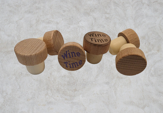 Wine Time wine stopper